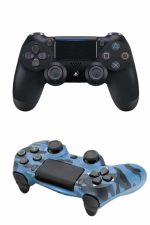 PS4 Joystick Oyun Kolu Titreşimli Uzun Pil Ömrü USB Şarj Kablolu - Görsel 4