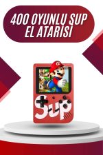 Sup Atari Retro 400 Nostalji Oyunlu Mini Atari Taşınabilir Oyun Konsolu - Görsel 5