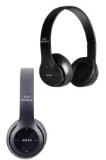 Bluetooth Kablosuz Kulaklık Siyah Wireless 5.0 Kulak Üstü Uzun Pil Ömrü - Görsel 4