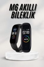 M6 Akıllı Bileklik Android ve İOS Uyumlu Bildirim ve Çağrı Görme Spor Takibi - Görsel 5