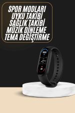 M6 Akıllı Bileklik Android ve İOS Uyumlu Bildirim ve Çağrı Görme Spor Takibi