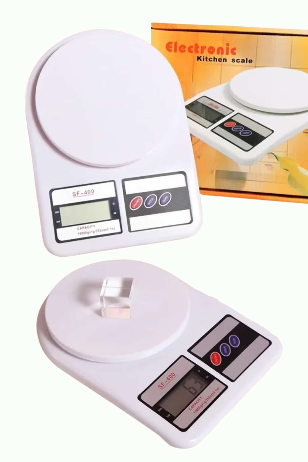 1215310_12-97.jpg Yeni Nesil Taşınabilir Dijital Hassas Mutfak Tartısı Mutfak Terazisi Hassas Ölçüm 10 Kg - Görsel 1