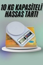 Mutfak Tartısı Dijital Göstergeli Hassas Tartı 10 Kg Kapasiteli - Görsel 5
