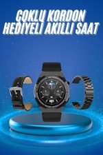 Çoklu Kordon Hediyeli G3 Akıllı Saat Çağrı Cevaplama Müzik Dinleme Dokunmatik Ekran - Görsel 5