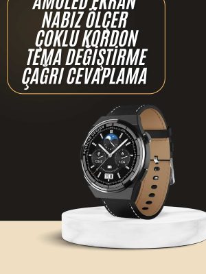 Çoklu Kordon Hediyeli G3 Akıllı Saat Çağrı Cevaplama Müzik Dinleme Dokunmatik Ekran