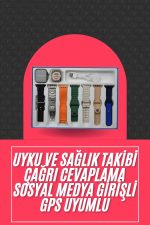 W9 Akıllı Saat Unisex Akıllı Saat Çoklu Kordon Seçeneği Çelik Kordon Plastik Kordon