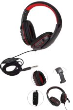 Mikrofonlu Gamer Kulaklık Oyuncu Kulaklığı Yüksek Ses Kaliteli Stereo Yumuşak Yastıklar - Görsel 4