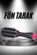 Saç Şekillendirici Ve Saç Düzleştirici Fön Tarağı Tarak Fırça 1200w Saç Kurutma - Görsel 5