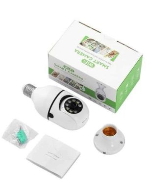 Ev Kamerası Wifi Kamerası Gece Görüşlü Akıllı Ampül Kamera