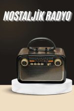 Nostaljik Radyo Bluetooth Bağlantılı Müzik Kutusu Ahşap - Görsel 5