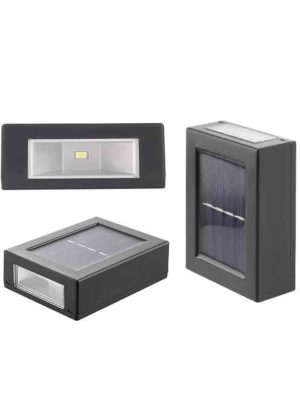 Dekoratif Duvar Lambası Solar Güneş Enerjili Bahçe Aydınlatması