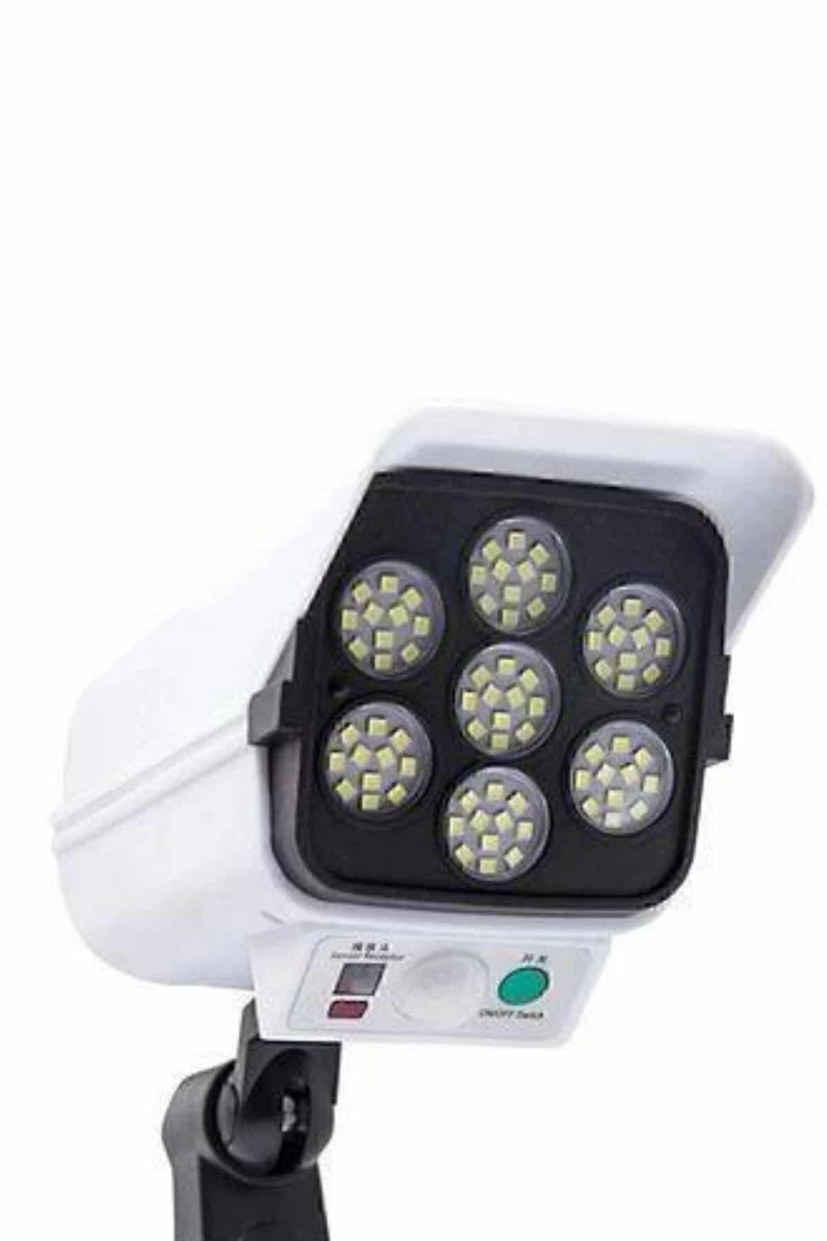 1215513_2-80.jpg Kamera Görünümlü Led Lamba Dönebilen Bahçe Aydınlatması Duvar Lambası - Görsel 1