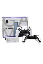 4K HD Görüntü Kaliteli Retro Game Stick 20000 Oyunlu Çift Kollu Beyaz Game Stick - Görsel 2