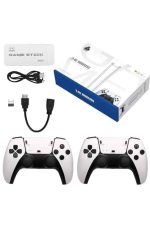 4K HD Görüntü Kaliteli Retro Game Stick 20000 Oyunlu Çift Kollu Beyaz Game Stick - Görsel 4