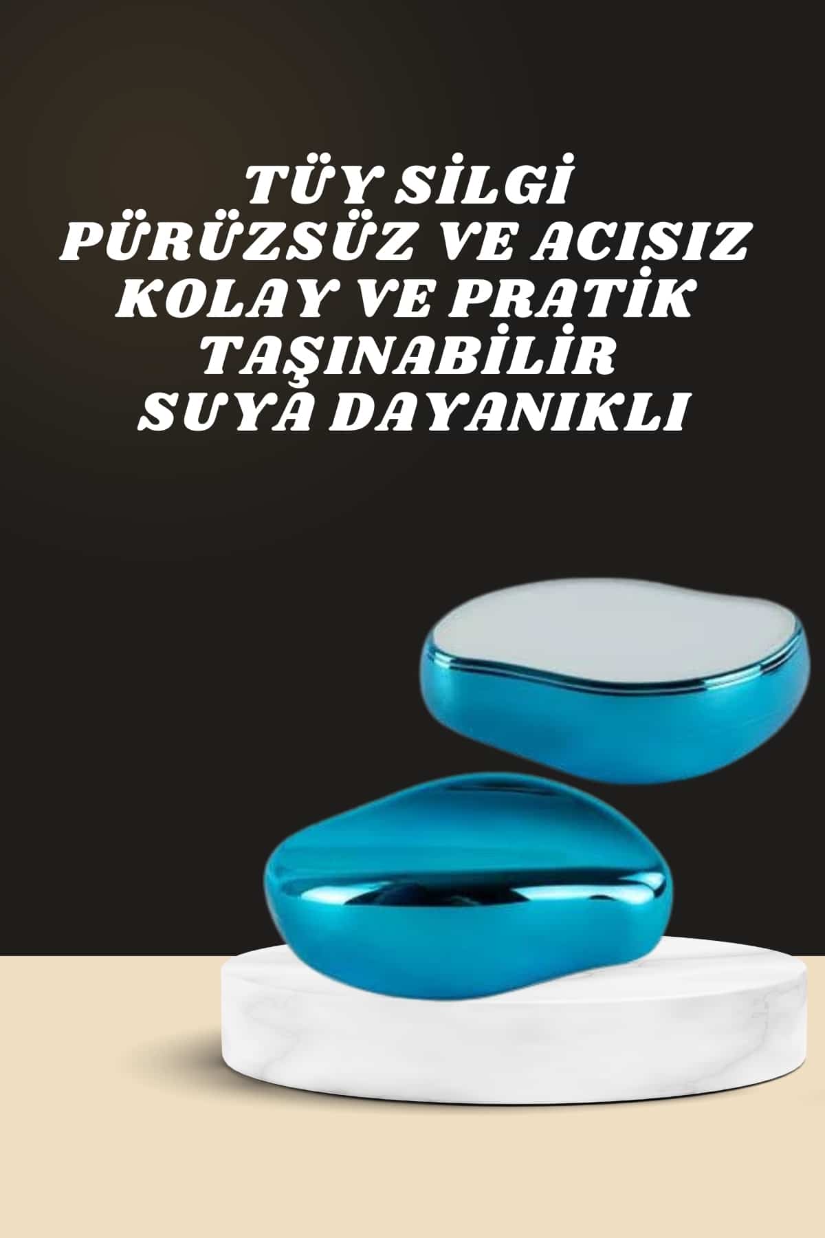 1215563_2-53.jpg Crystal Eraser Epilasyon Aleti ve Titreşimli Yüz Temizleme Masaj Aleti - Görsel 1