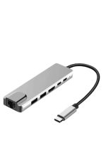 Macbook Pro/air Uyumlu USB Type-C 8 In 1 Hub Dönüştürücü Çevirici Çoklayıcı USB Hdmı Micro Sd 8 Girişli - Görsel 2
