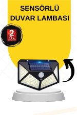 Güneş Enerjili Bahçe Lambası 100 Led Bahçe Lambası Bahçe Aydınlatma - Görsel 5