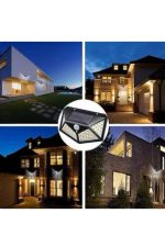 Güneş Enerjili Bahçe Lambası 100 Led Bahçe Lambası Bahçe Aydınlatma - Görsel 3