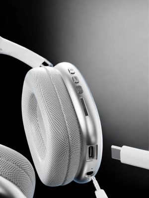 P9 Air Max Kablosuz 5.0 Mikrofonlu Bluetooth Kulaklık Beyaz Yüksek Ses Kaliteli