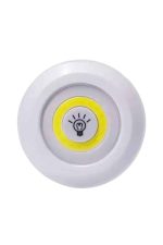 Led Lamba 3'lü Uzaktan Kumandalı Yapışkanlı - Görsel 2