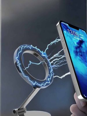 Telefon Tutucu Tüm Arabalara Uyumlu Araç İçi Katlanabilir Manyetik Tasarım