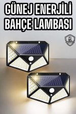 Bahçe Havuz Güneş Enerjili Solar Işıklandırma Sensörlü Bahçe Aydınlatma - Görsel 5