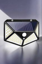 Güneş Enerjili Bahçe Aydınlatma Lambası Solar 100 Led Lamba - Görsel 2
