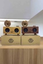 Çalar Radyo Müzik Kutusu Nostaljik Hoparlör Speaker - Görsel 2