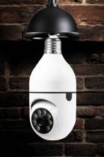 Wifi Kamera Duylu Ampul Görünümlü 360 Derece Dönebilen Ev Kamerası - Görsel 4