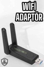 Dual Band Wifi Alıcı Adaptör USB 3.0 Destekli - Görsel 5