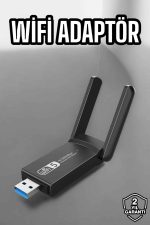 Wifi Alıcı Wifi Adaptörü USB Girişli 3.0 - Görsel 5