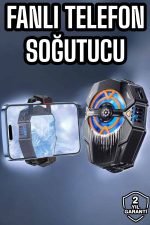 Fanlı Telefon Soğutucu Pervaneli Soğutma Fanı - Görsel 5