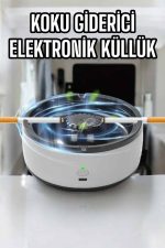 Küllük Duman Giderici Temizlenebilir Elektronik Pilli - Görsel 5