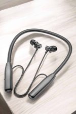 Boyun Askılı Bluetooth Kulaklık Uzun Şarj Süreli Dijital Göstergeli Kablolu - Görsel 2