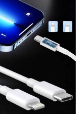 Iphone İOS Uyumlu Hızlı Şarj Kablosu Type C To Lightning 12 13 14 15 Pro Max - Görsel 2