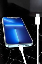Iphone Uyumlu İOS Uyumlu Lightning Hızlı Şarj Tye C Lightning Şarj Kablosu - Görsel 2