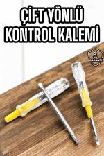 Kontrol Kalemi Nikel Kaplama Çift Başlıklı Test Cihazı - Görsel 5