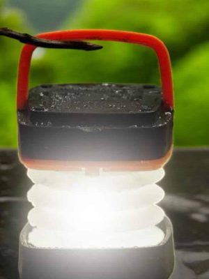 Led Lamba Kamp Lambası Hafif Taşınabilir Şarj Süreli Akordeon El Fenerli