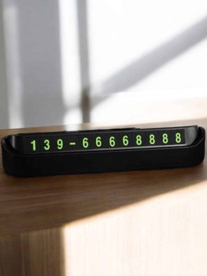 Araç İçi Numaratör Numaralık Torpido Üstü Açılır Kapanır Telefon Numarası Bırakma