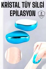 Epilasyon Aleti Bacaklar Kollar İçin Yıkanabilir Kristal Epilatör Tüy Silgi - Görsel 5