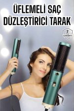 Fön Tarak Saç Düzleştirici Üflemeli Fön Makinesi Sıkı Dişli Taşınabilir - Görsel 5
