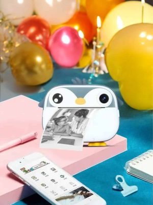 Çocuklar için Fotoğraf Makinesi Anlık Baskı Makinesi HD Görüntü Kalitesi