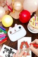 Çocuklar için Fotoğraf Makinesi Anlık Baskı Makinesi HD Görüntü Kalitesi - Görsel 2