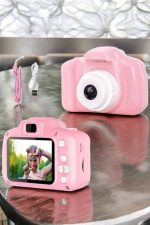 Çocuk Kamerası Dijital 1080P HD Kaliteli Mini Fotoğraf Makinesi Profesyonel - Görsel 4