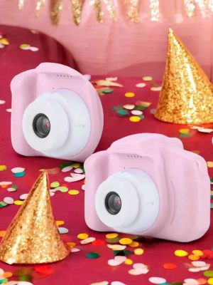 Çocuklara Özel Dijital Fotoğraf Makinesi Mini 1080P HD Kaliteli