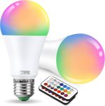 Led Ampul Enerji Dostu RGB Işıklı 100W Led Işık - Görsel 4