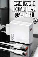 Şarj Aleti Turbo Hızlı 67W Type-C Hızlı Şarj - Görsel 5