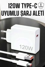 120W Şarj Aleti Type-C Uyumlu Turbo Şarj Aleti - Görsel 5