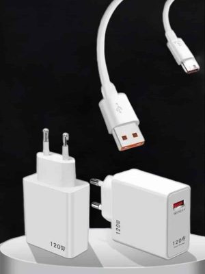 Type-C 120W Şarj Aleti Hızlı Şarj Turbo