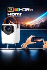 Taşınabilir Android Projeksiyon Wifi Destekli 4K Multimedia Tabanlı Ev Ve Ofis Tipi - Görsel 4